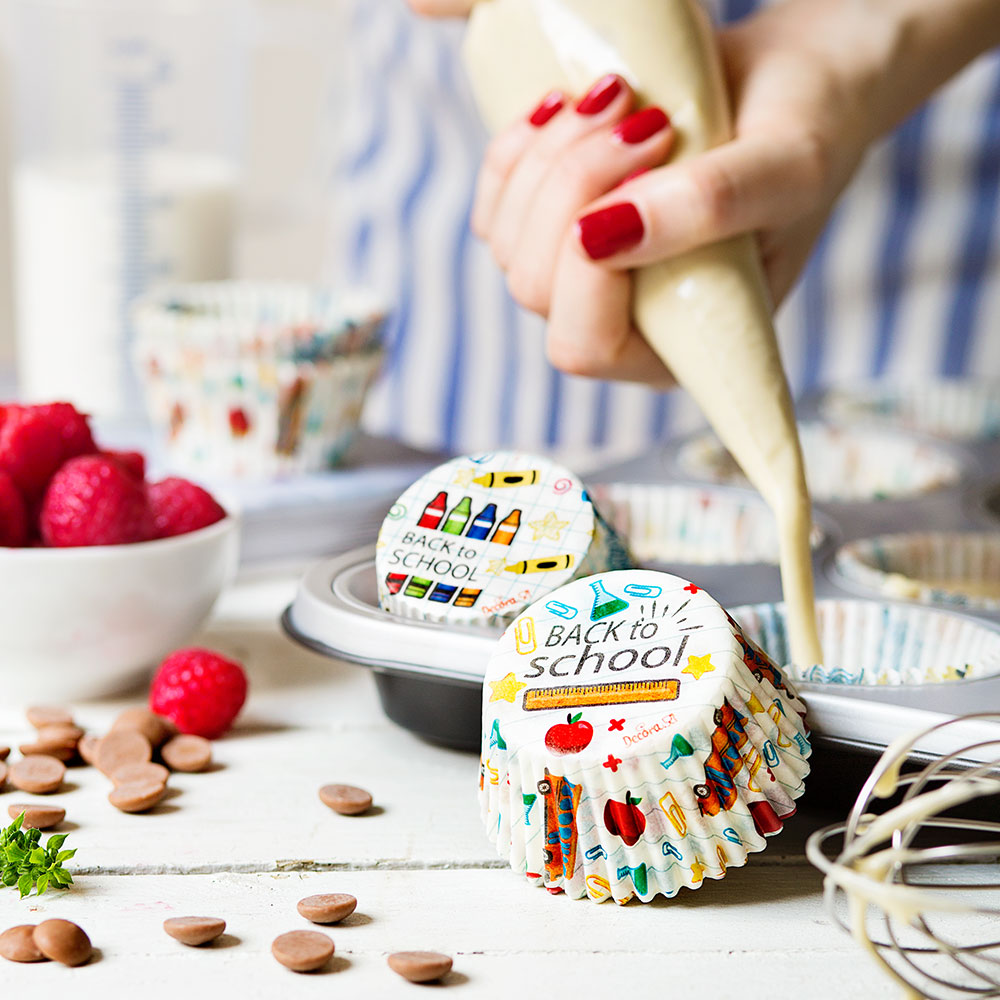 MUFFINFÖRMCHEN SCHOOL