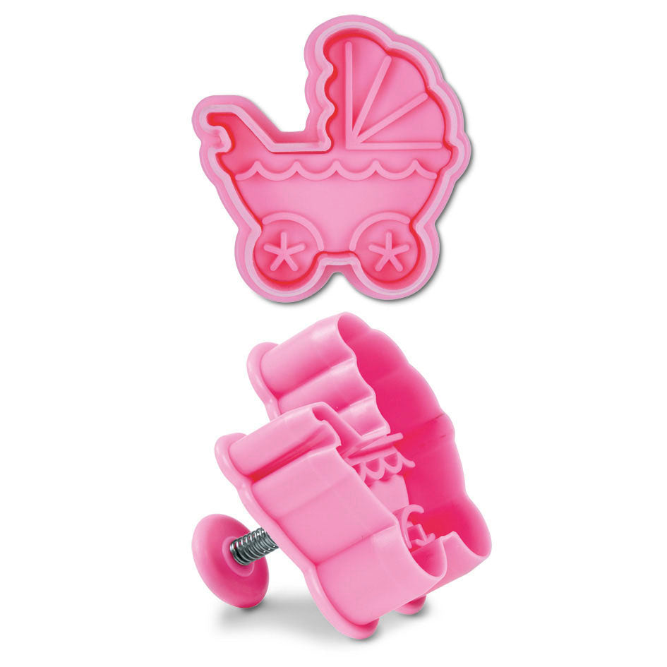 PRÄGE-AUSSTECHER MIT AUSWERFER KINDERWAGEN