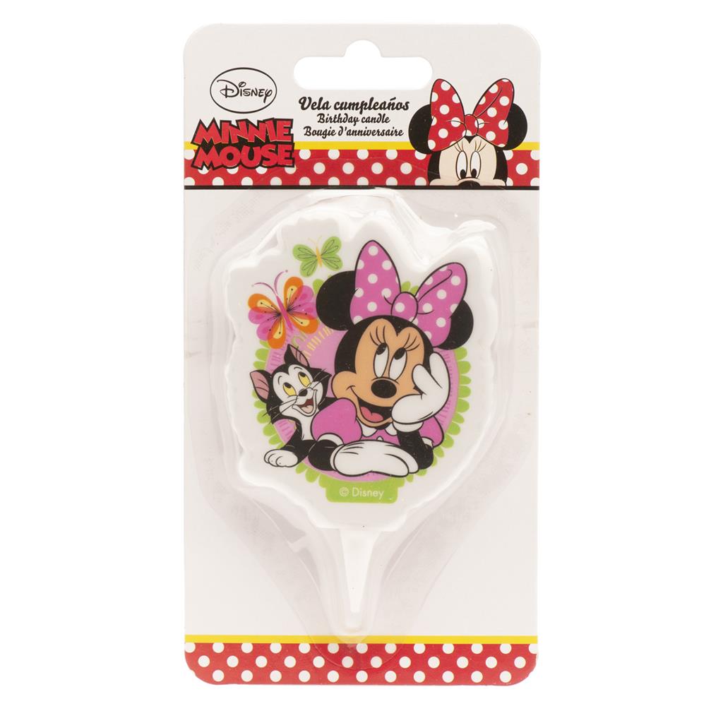MINNIE MOUSE KERZE 2D
