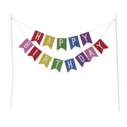 CAKE TOPPER HAPPY B-DAY FLAG