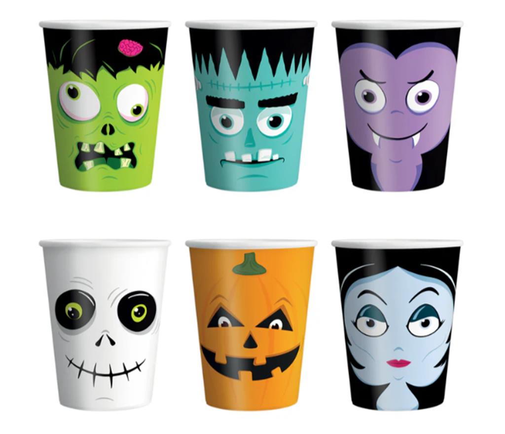 HALLOWEEN MONSTER BECHER