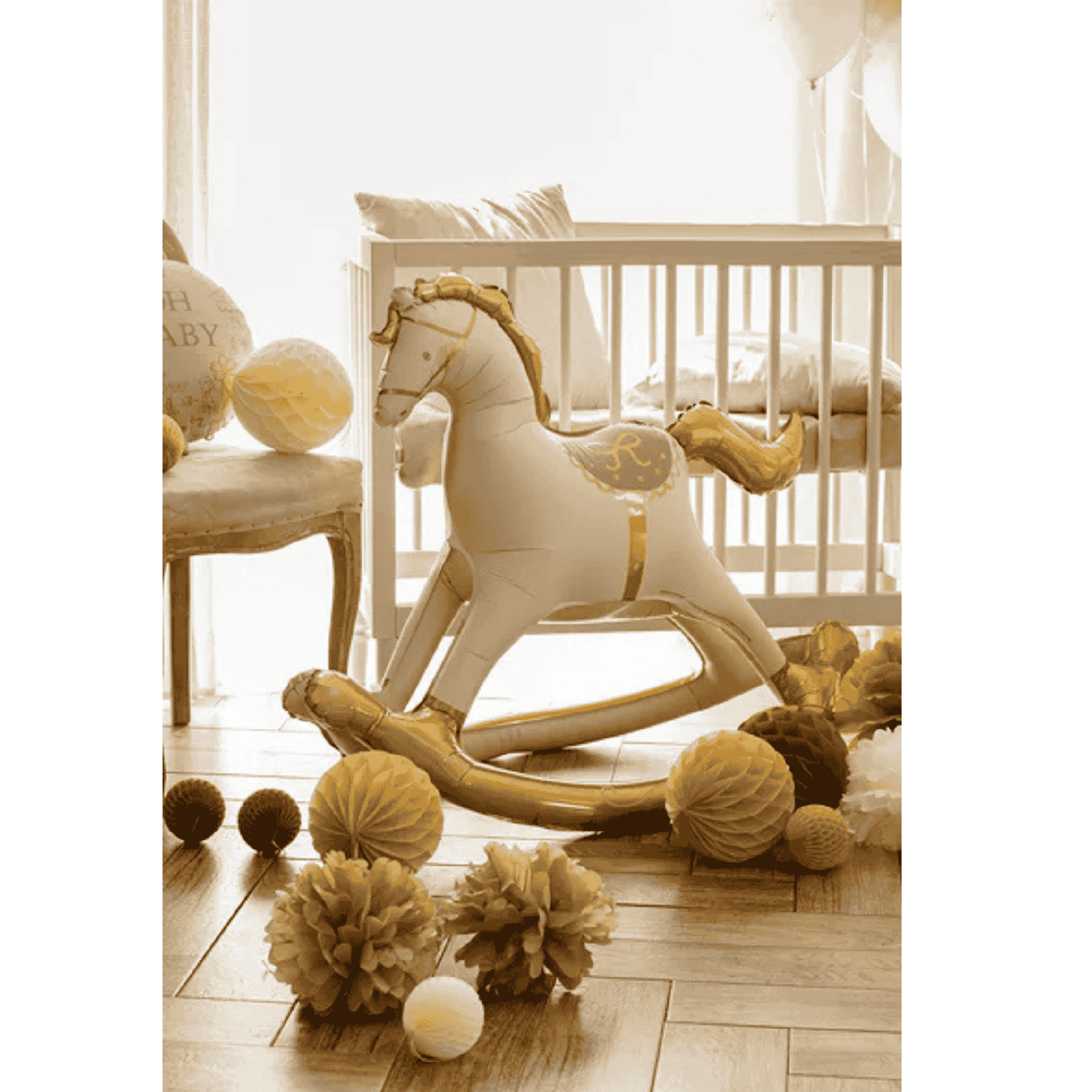 Schaukelpferd Ballon