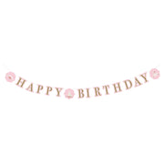 PRINCESS HAPPY BIRTHDAY BANNER