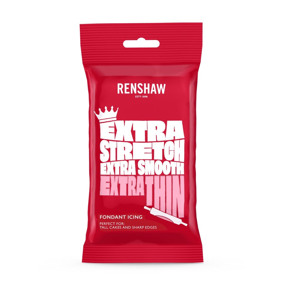 RENSHAW ROLLFONDANT EXTRAROSA 250G