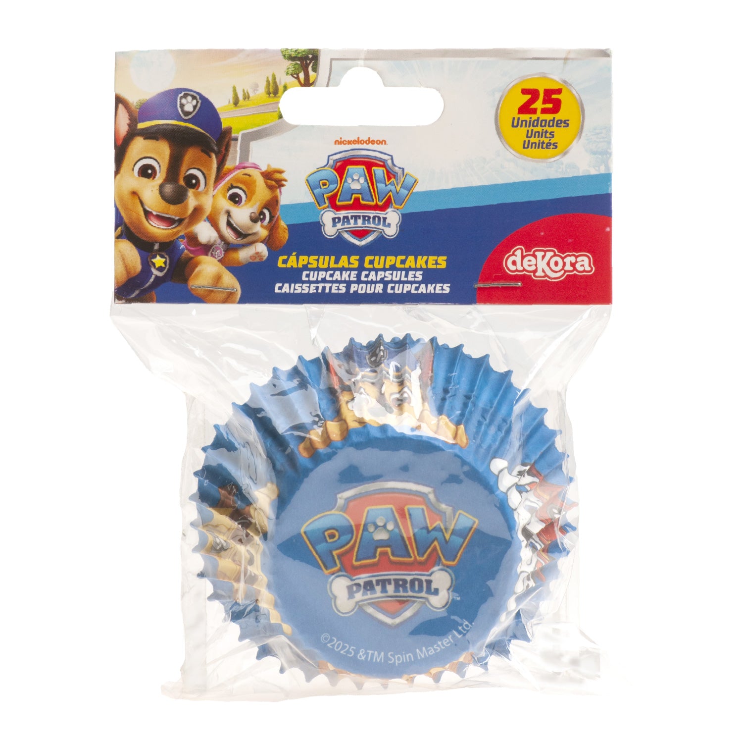 MUFFIN PAPIERFÖRMCHEN - PAW PATROL