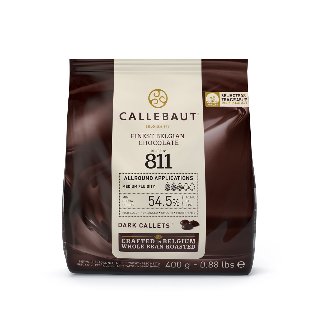 CALLEBAUT-811 DARK-400G