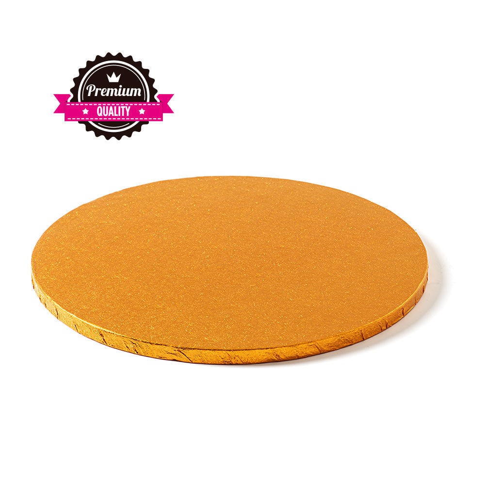 CAKE DRUM GOLD 40 CM