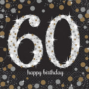 SPARKL. CELEBRATION GOLD 60 - SERVIETTEN