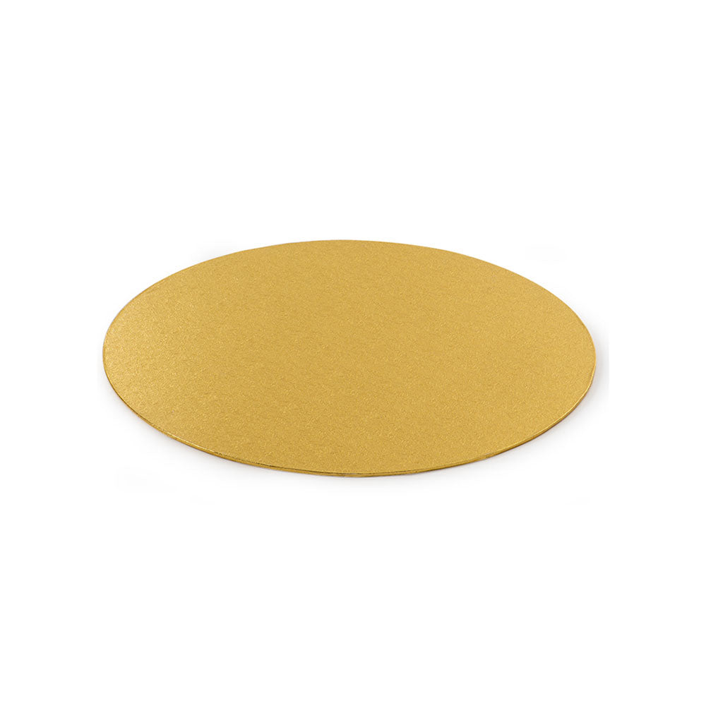 CAKE BOARD, GOLD, RUND¸ 25CM