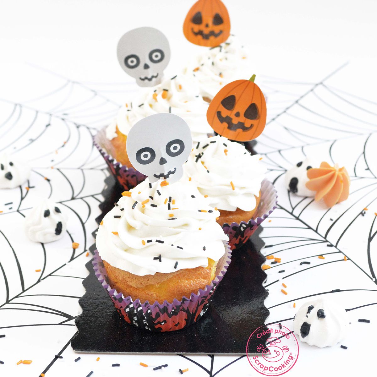 MUFFIN FÖRMCHEN & TOPPER HALLOWEEN