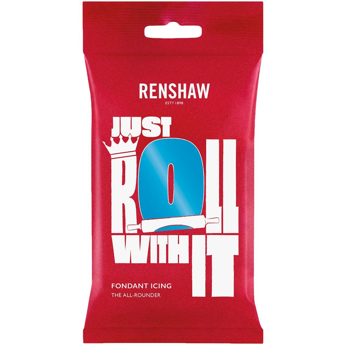 RENSHAW ROLLFONDANT PRO TURQUOISE 250 G  R02913