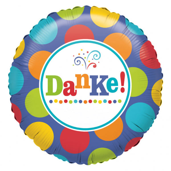 DANKE FOLIENBALLON 43 CM