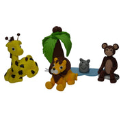 DSCHUNGEL ZUCKERFIGUREN SET