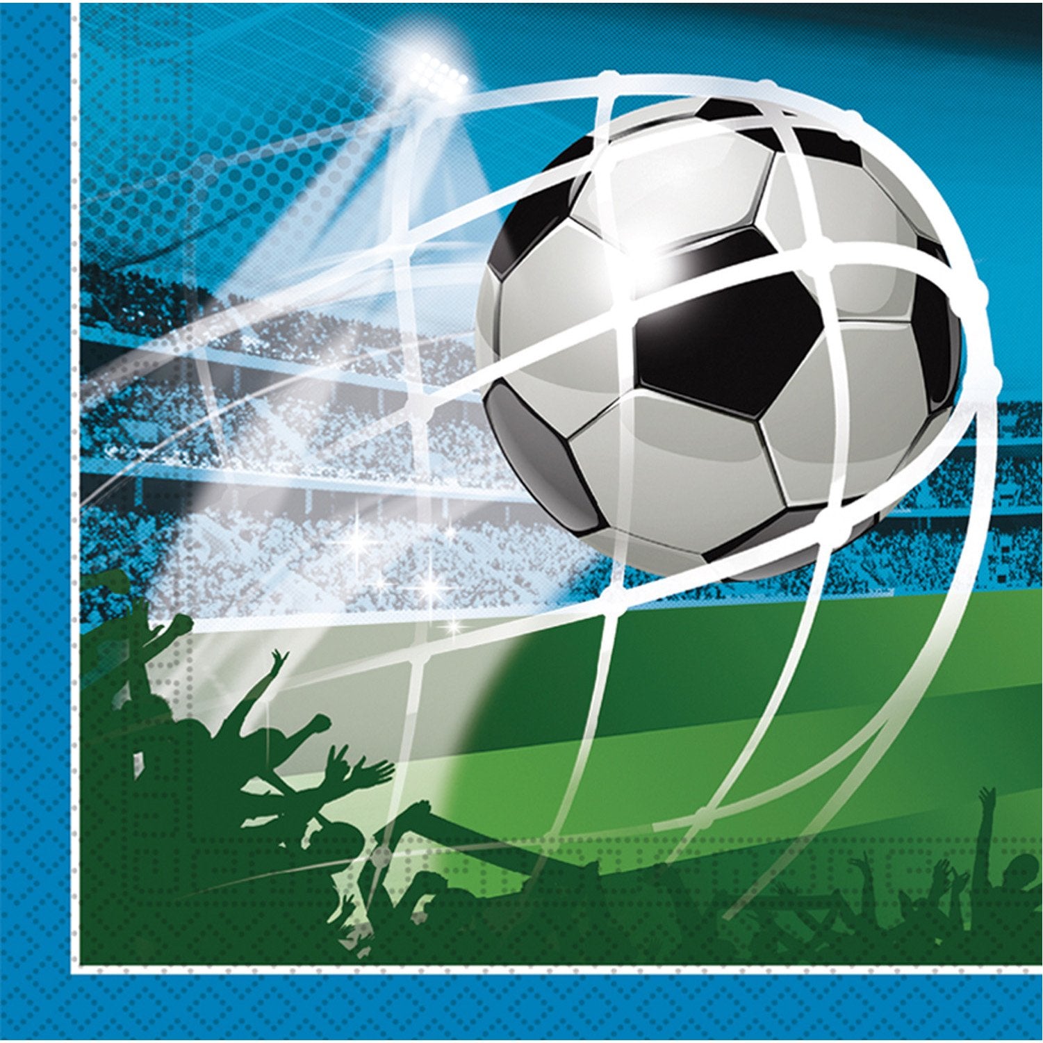 Fußball Fans Servietten