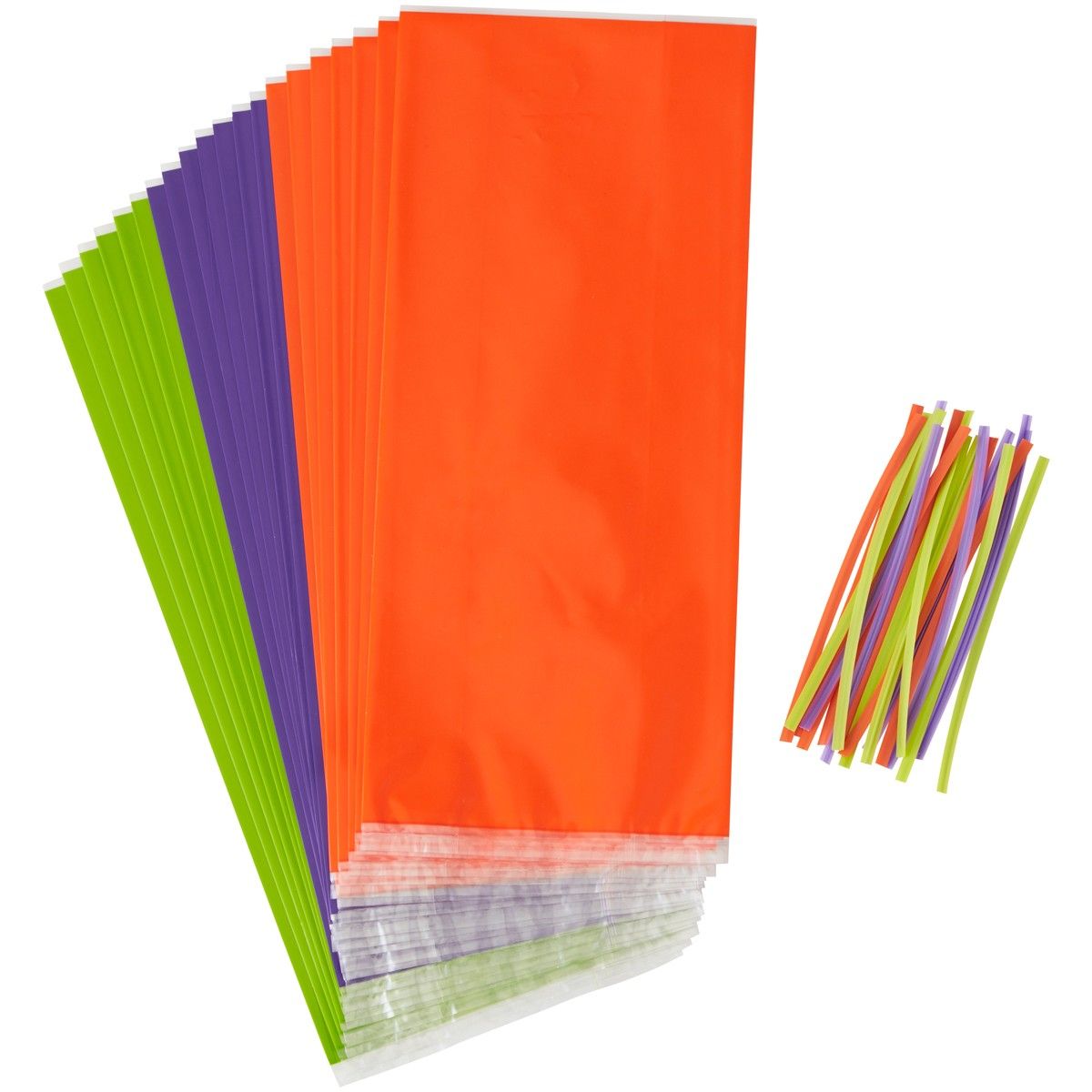 PARTY BAGS HALLOWEEN EINFÄRBIG 20 STÜCK