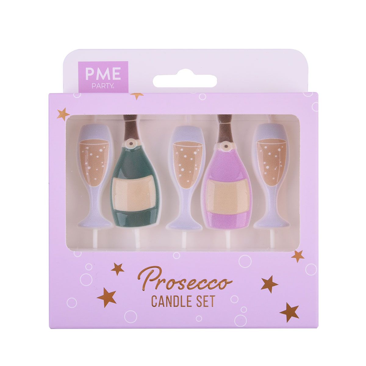 KERZEN-SET PROSECCO/5