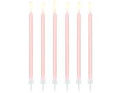 KERZEN LIGHT PINK 14 CM
