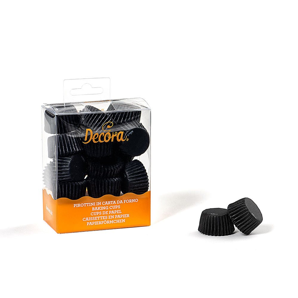 MINI-BAKING CUPS PRALINENFORM SCHWARZ