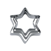 TERRASSEN-AUSSTECHER STERN 4/5/6 CM