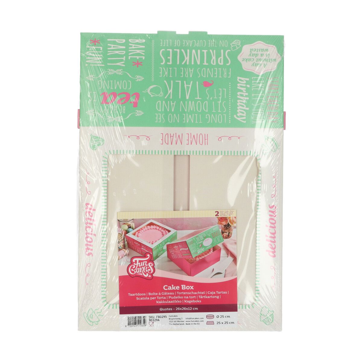 TORTENBOX QUOTES 26X26X12