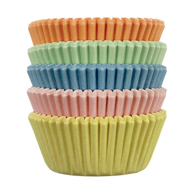 MINI-MUFFIN FÖRMCHEN PASTELL
