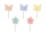 KERZEN SCHMETTERLINGE