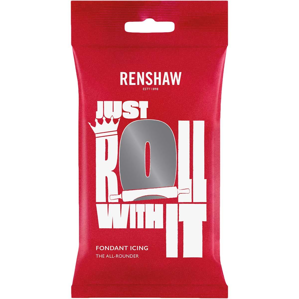 RENSHAW ROLLFONDANT PRO GREY 250G      R02908