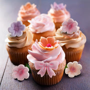 ZUCKERBLUMEN PINK MIT MASCHE