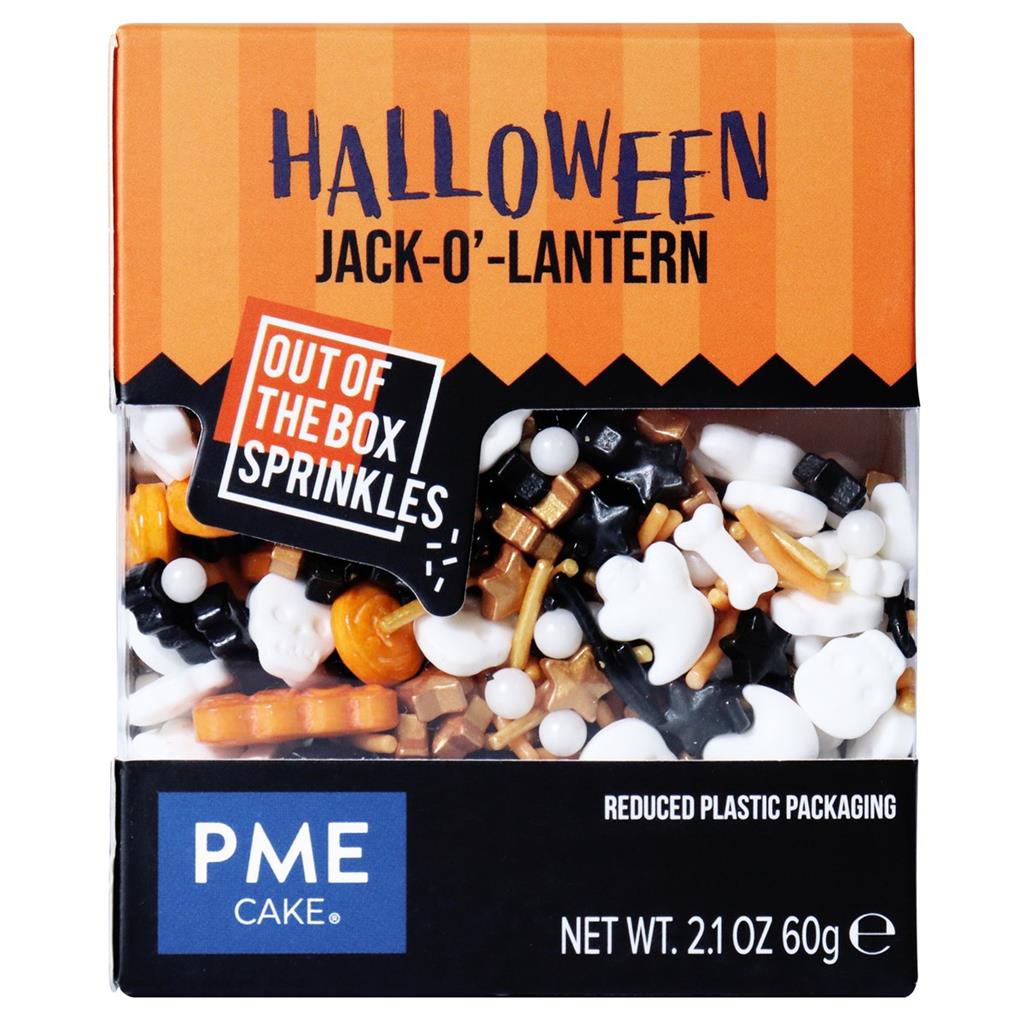 OUT THE BOX-SPRINKLE MIX JACK-O-LANTERN 60G