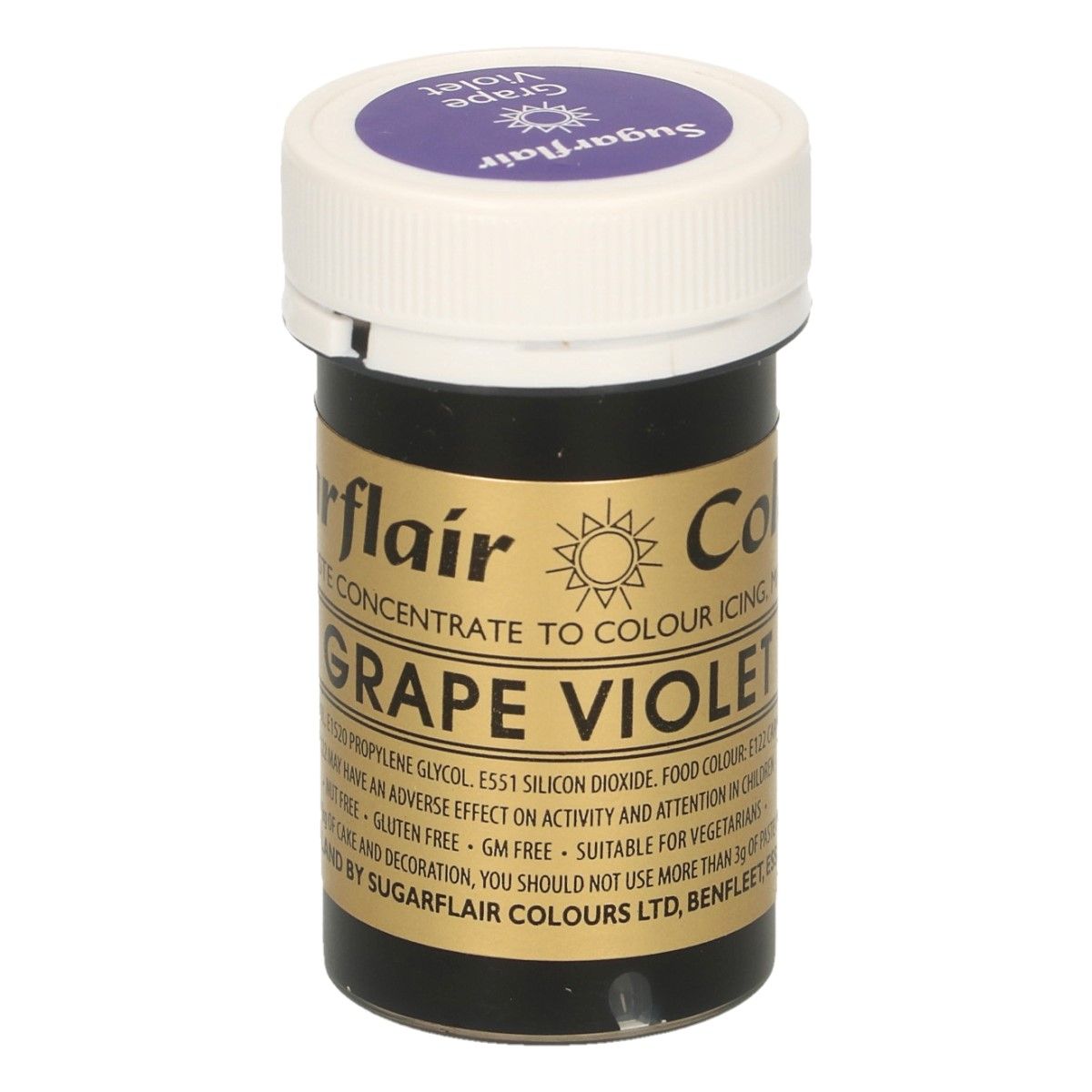 SUGARFLAIR PASTENFARBE - GRAPE VIOLET