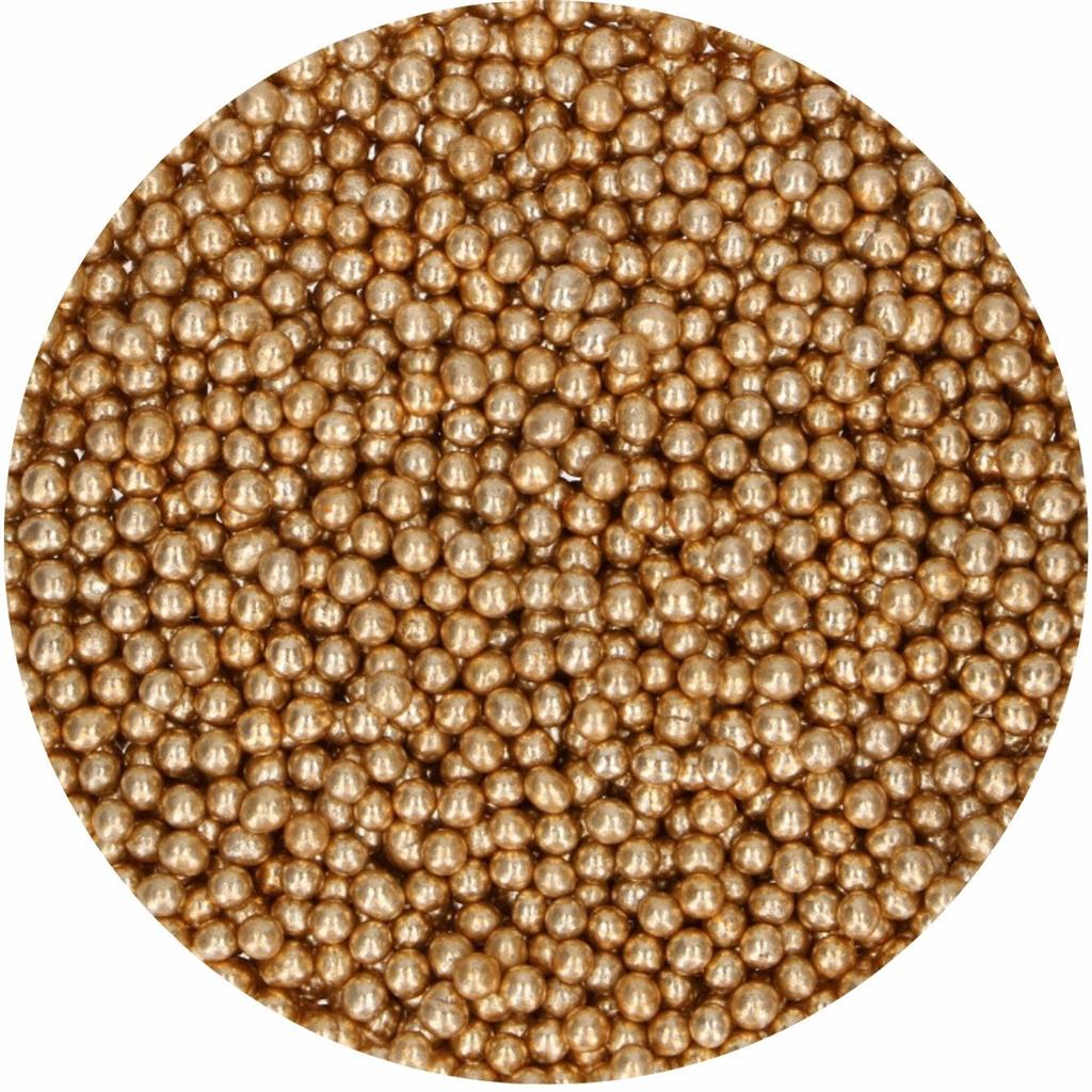 ZUCKERPERLEN VINTAGE GOLD - KLEIN