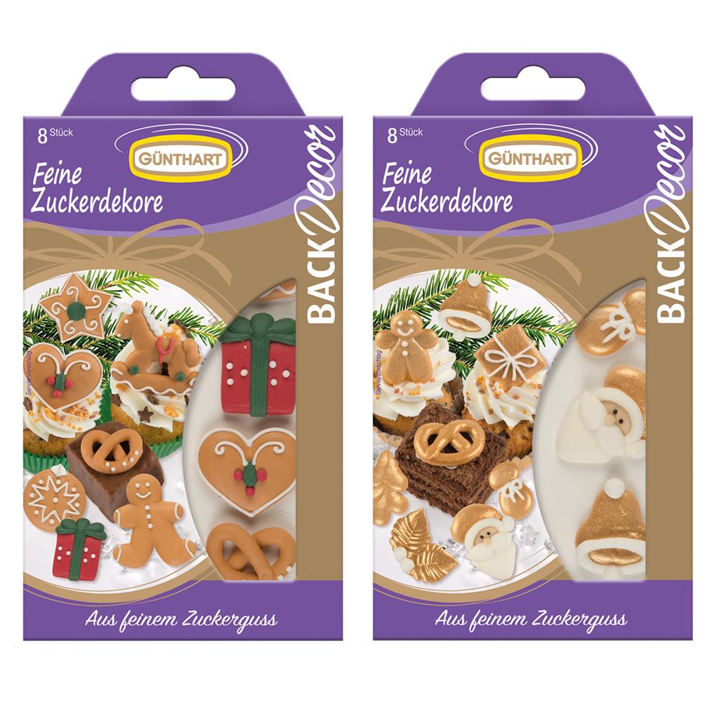 ZUCKERDEKOR WEIHNACHTEN