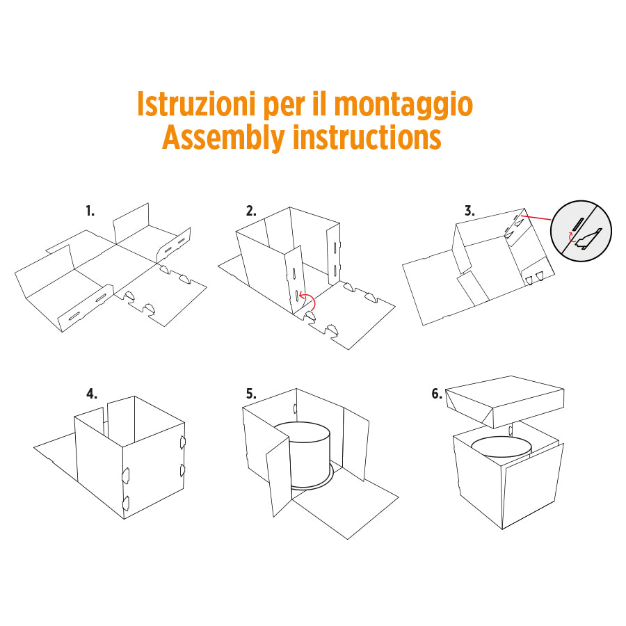 CAKE BOX STABIL 30X40X25