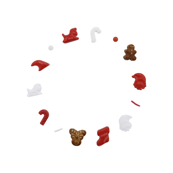 OUT THE BOX-SPRINKLE MIX SANTA CLAUS