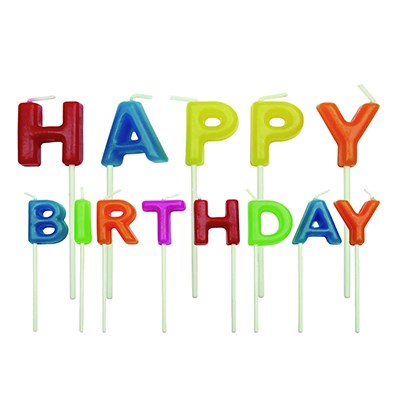 PME KERZEN HAPPY BIRTHDAY