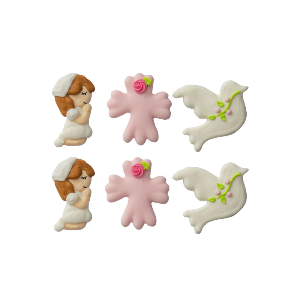 ZUCKERDEKOR ERSTKOMMUNION GIRL