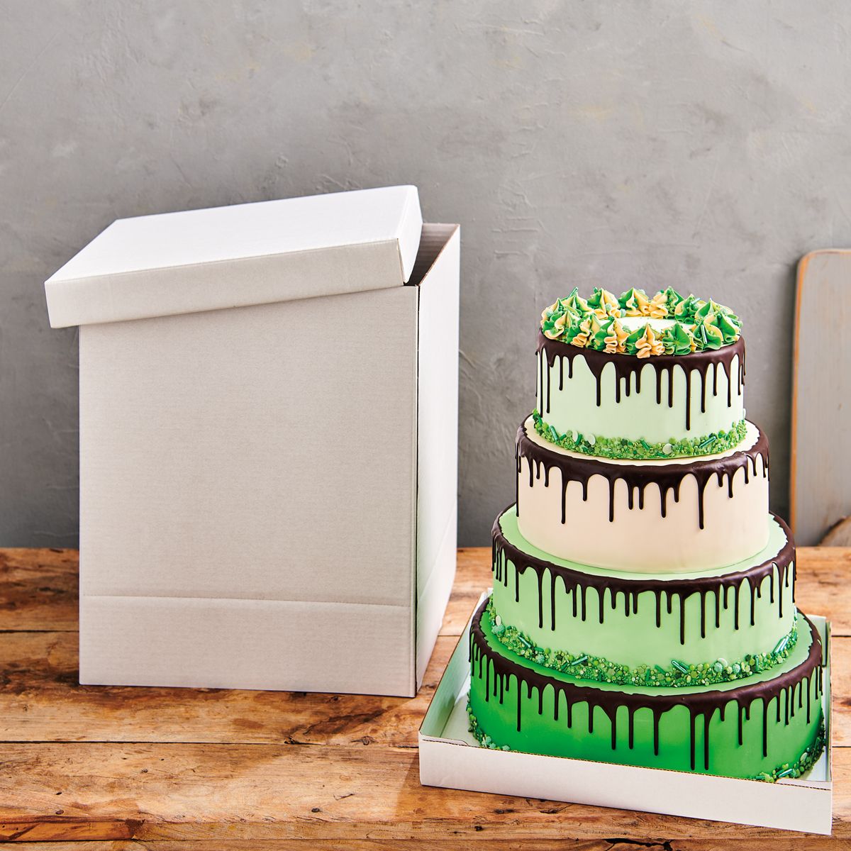 TORTENKARTON 37X37X45CM