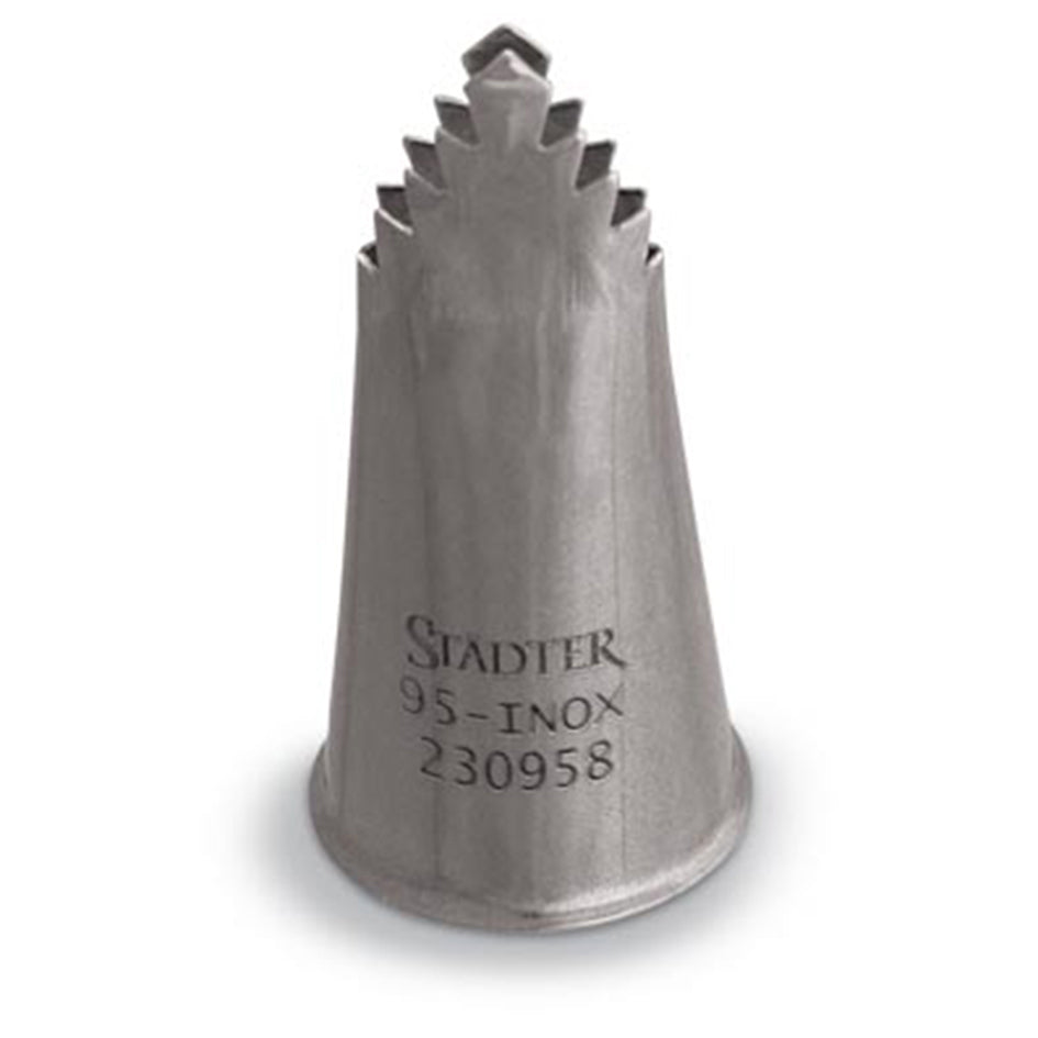 RÜSCHENTÜLLE SPITZ 10 MM