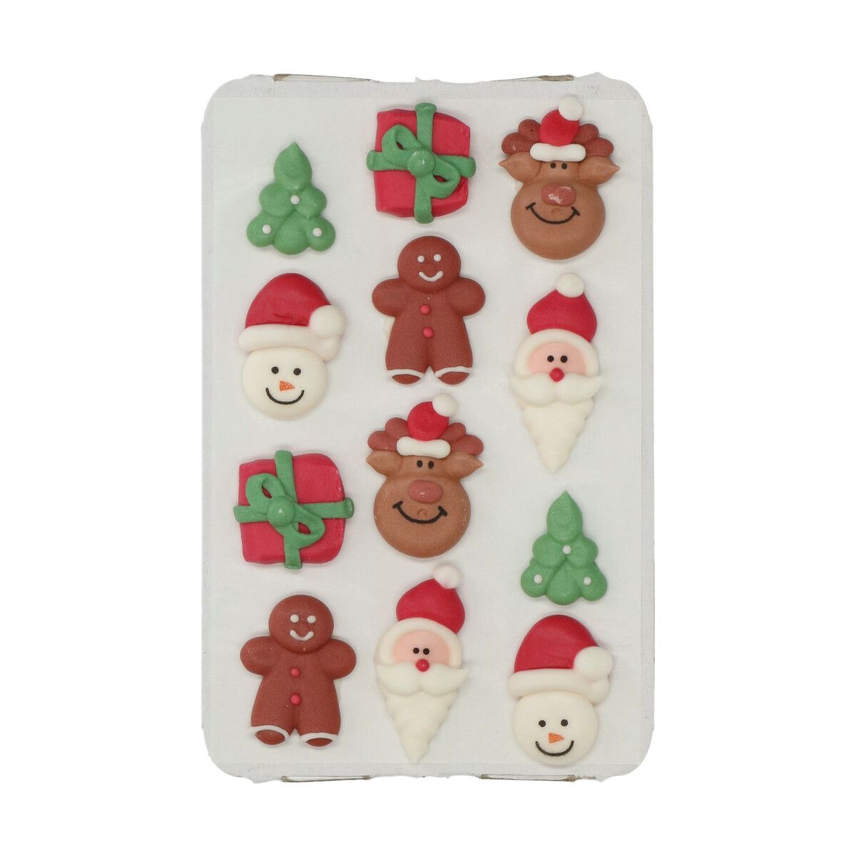 WILTON ZUCKERFIGUREN CHRISTMAS SET