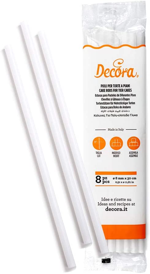 TORTENSTÜTZEN 30 CM - 8 MM