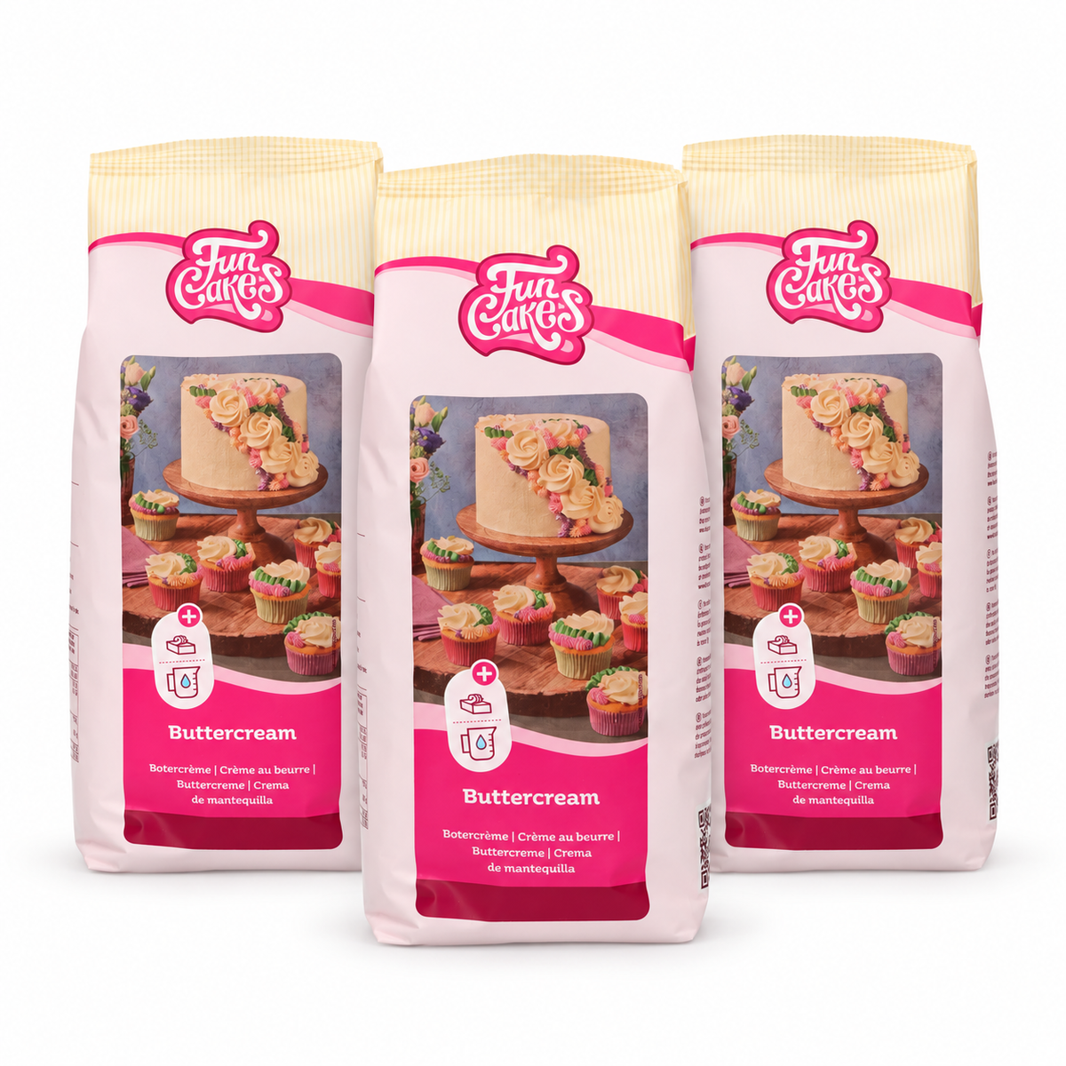 FunCakes Buttercream im 3er-Pack