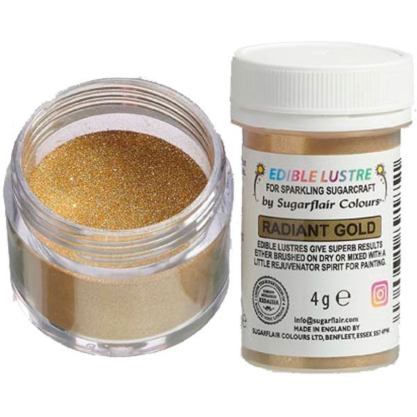 SUGARFLAIR PULVERFARBE RADIANT GOLD 4G