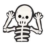 Servietten Halloween-Skelett Spooky Friends