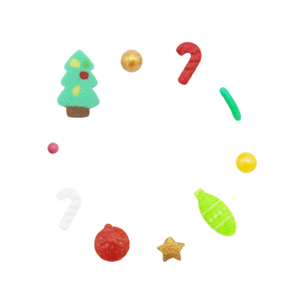 CHRISTMAS SPRINKLE MIX O CHRISTMAS TREE 90G