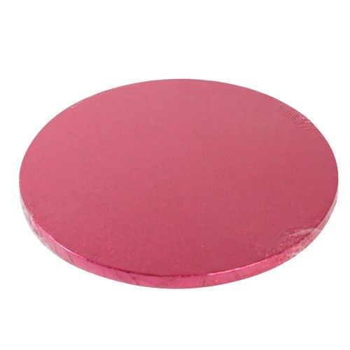 CAKE DRUM, CERISE, RUND¸ 25CM    FC1525RD