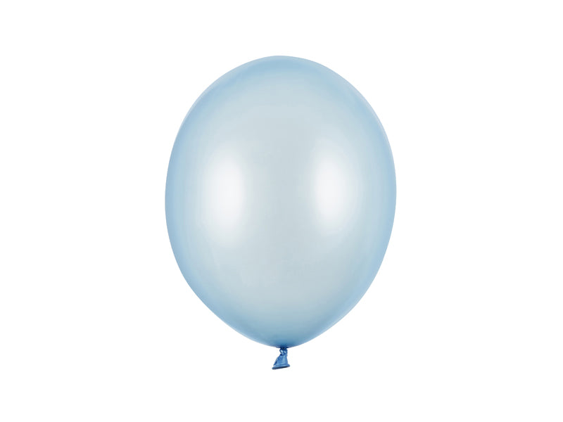 BALLONS METALLIC BABYBLUE