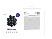 BALLONS METALLIC BLACK