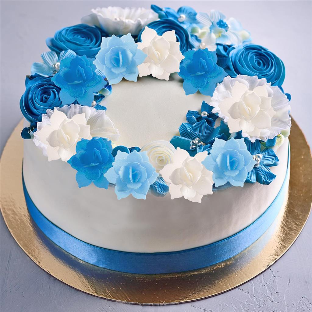 OBLATEN WATER LILY BLUE