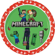 MINECRAFT PAPPTELLER 23 CM/8