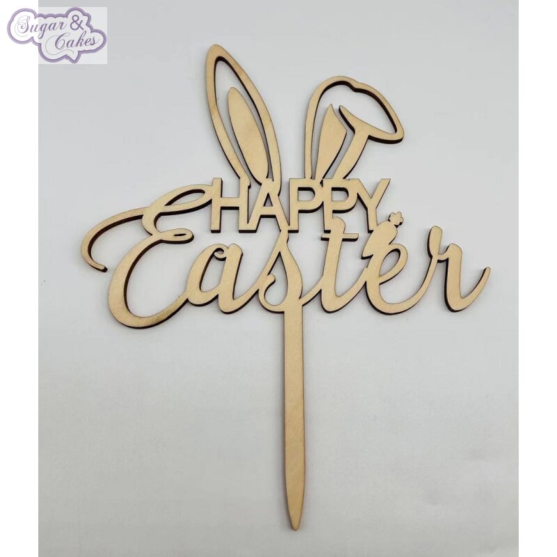 CAKE TOPPER HAPPY EASTER